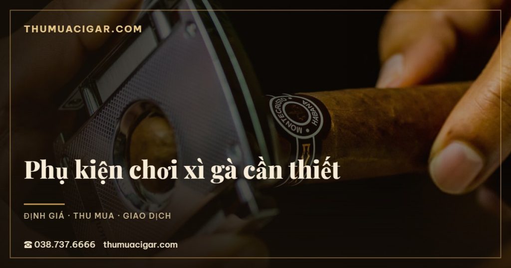 Phụ kiện chơi xì gà cần thiết