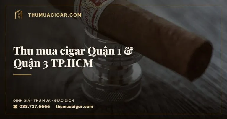 Thu mua cigar Quận 1 & Quận 3 TP.HCM, thu mua cigar giá cao, thumuacigar.com