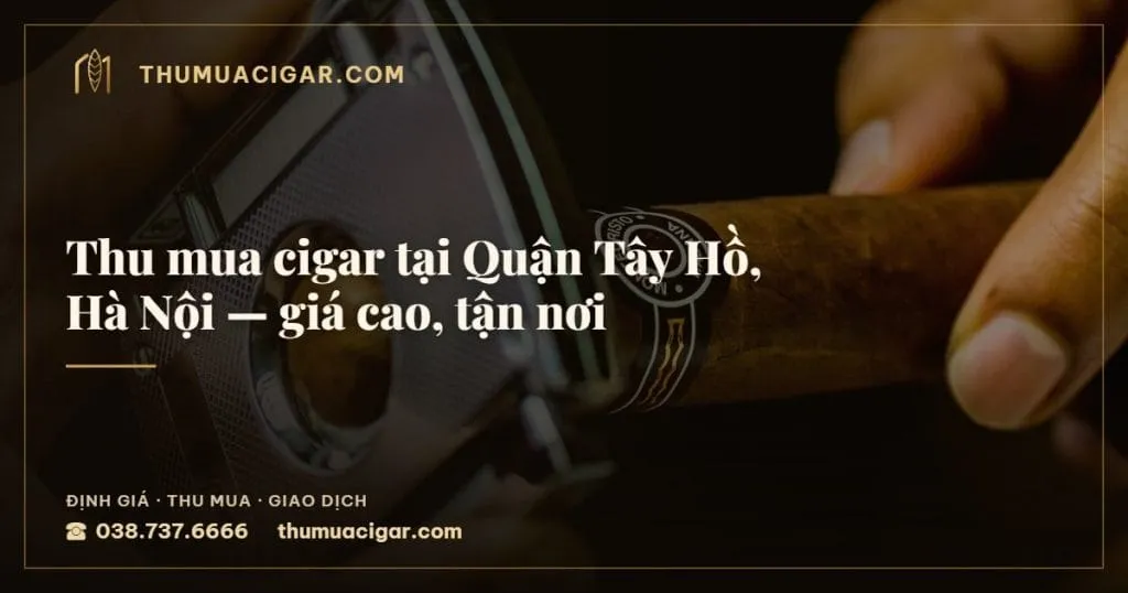 Thu mua cigar tại Quận Tây Hồ, Hà Nội, giá cao, tận nơi, thu mua cigar giá cao, thumuacigar.com