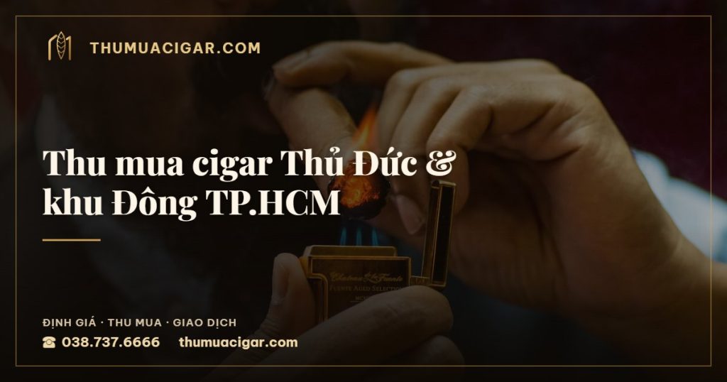 Thu mua cigar Thủ Đức & khu Đông TP.HCM — thu mua cigar giá cao, thumuacigar.com